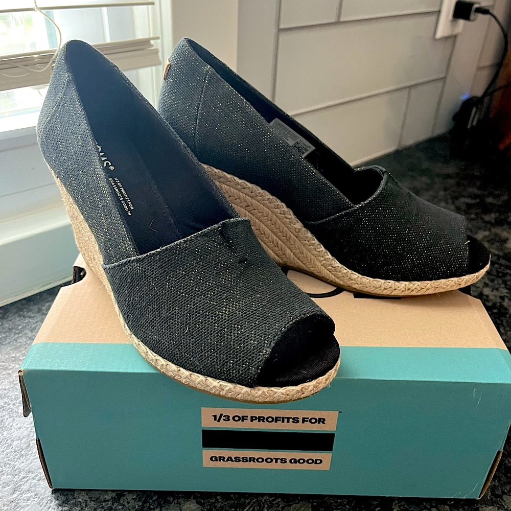 TOMS Michelle Espadrille Wedge Sandal